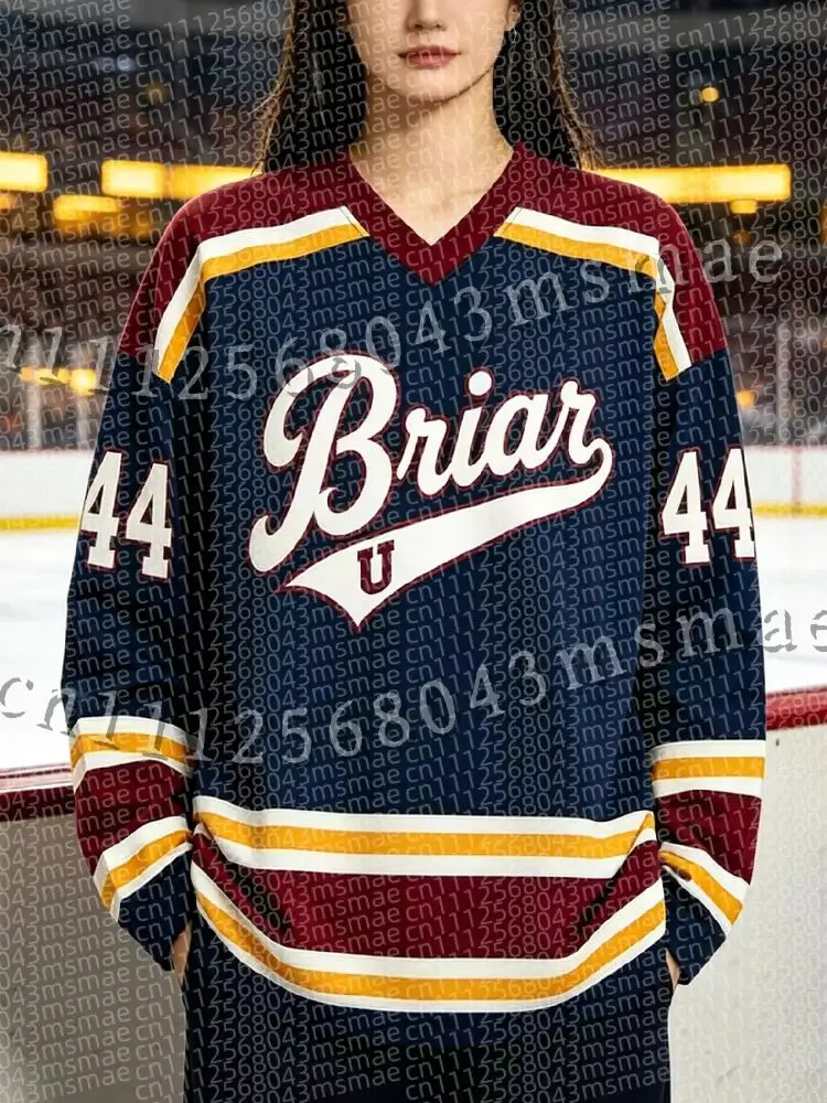 Hot TV Off Campus Briar University Hockey Jersey Graham 44 22 DI LAURENTIS 66 Tucker46 T-shirt Unisex Streetwear Women Men Child