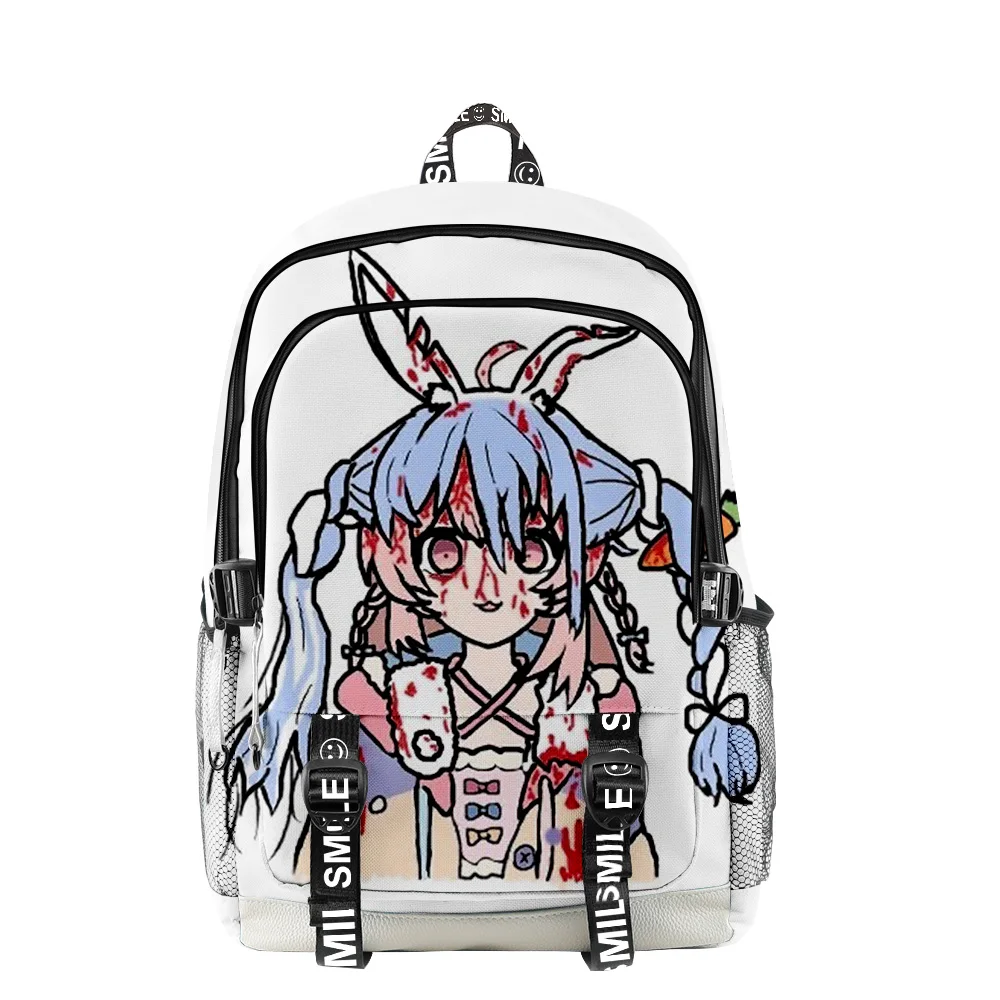 VTuber Pipkin Pippa Anime Zipper Backpack School Bag Unique Daypack Traval Boys and girls Bag Oxford Cloth