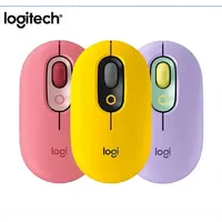 Logitech POP Mouse Wireless Mouse Bluetooth Silent Touch Technology Precision/Speed Compact Design Bluetooth USB Multi-Device