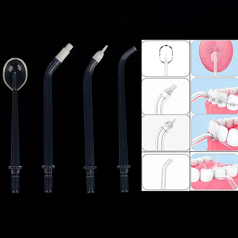 نصائح لتنظيف المياه للعناية اللطيفة ، حزمة بديلة مريحة ، فوهات بلاستيكية متينة سهلة الالتصاق لتنظيف صحي ، 4 ومناسب