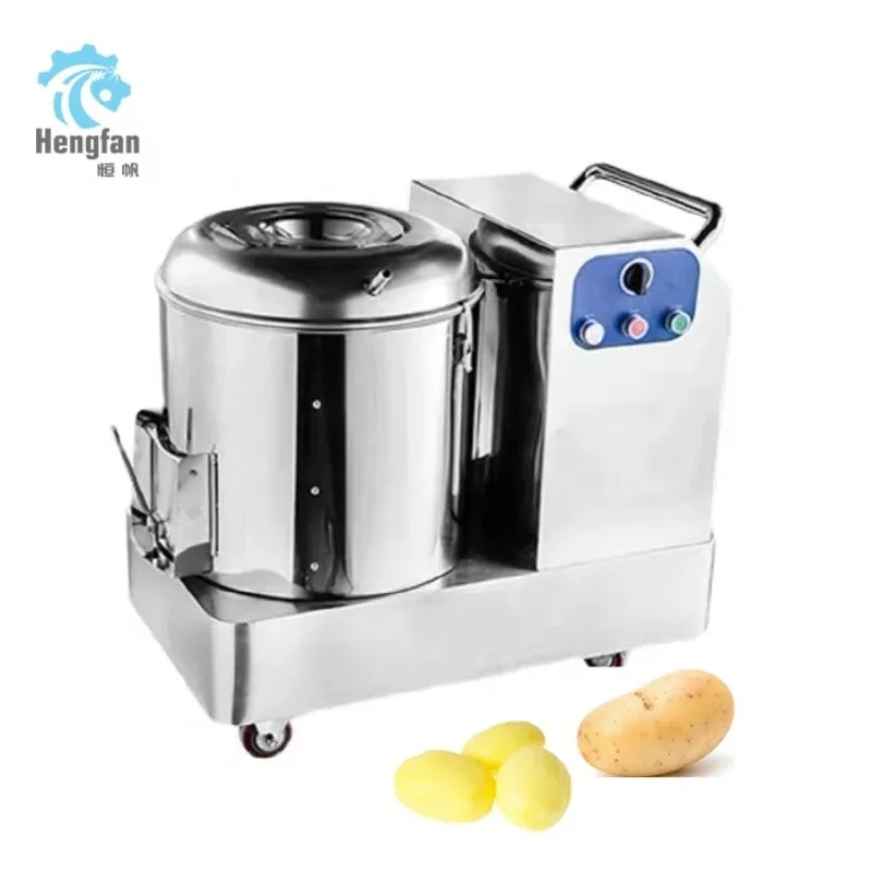 

1500W Commercial Electric Taro Sweet Potato Peeler 50KG Automatic Potatoes Peeling And Washing Machine For Fruit