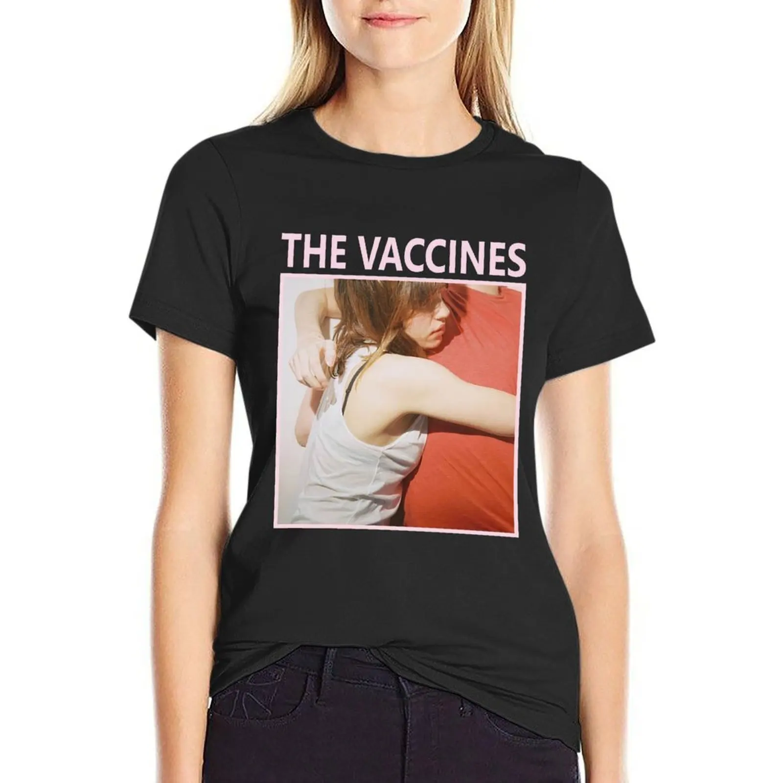 

What Did You Expect from The Vaccines song poster T-Shirt summer top anime animal print shirt for girls tees tops Women