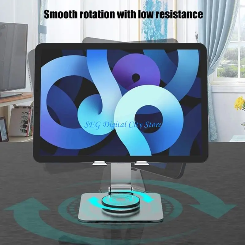 U75b Atualizações suporte para comprimidos com 360 Rotation Aluminium Ligy Desktop Lift para comprimido