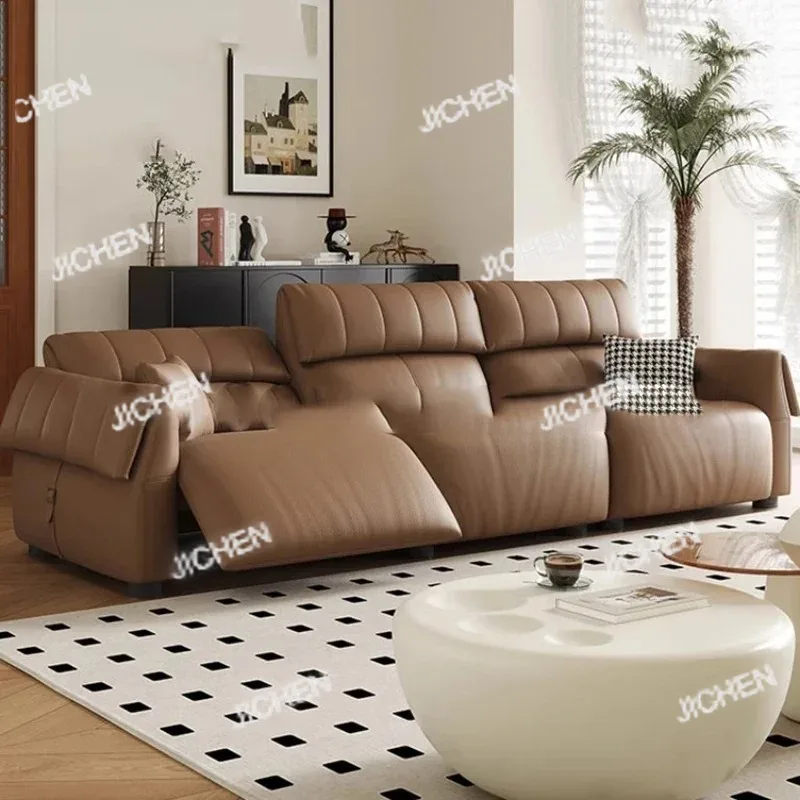 

Черные диваны для гостиной с откидной спинкой, уникальный электрический диван для отдыха, скандинавский диван Per Soggiorno, мебель для дома