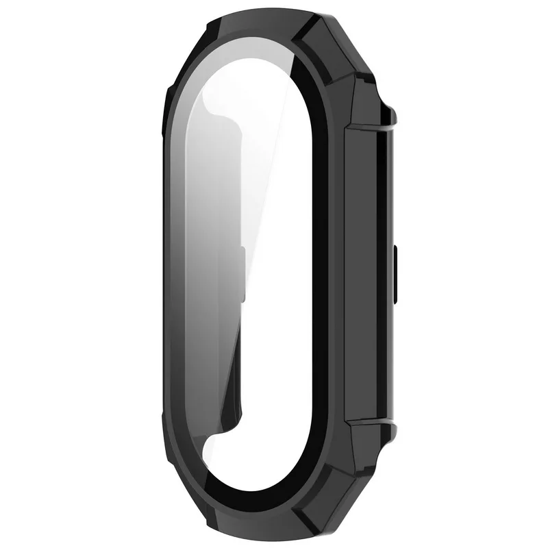 Защитный чехол для экрана Xiaomi Mi Band 9, закаленное стекло, жесткий бампер из поликарбоната для MiBand, защита, запасные аксессуары