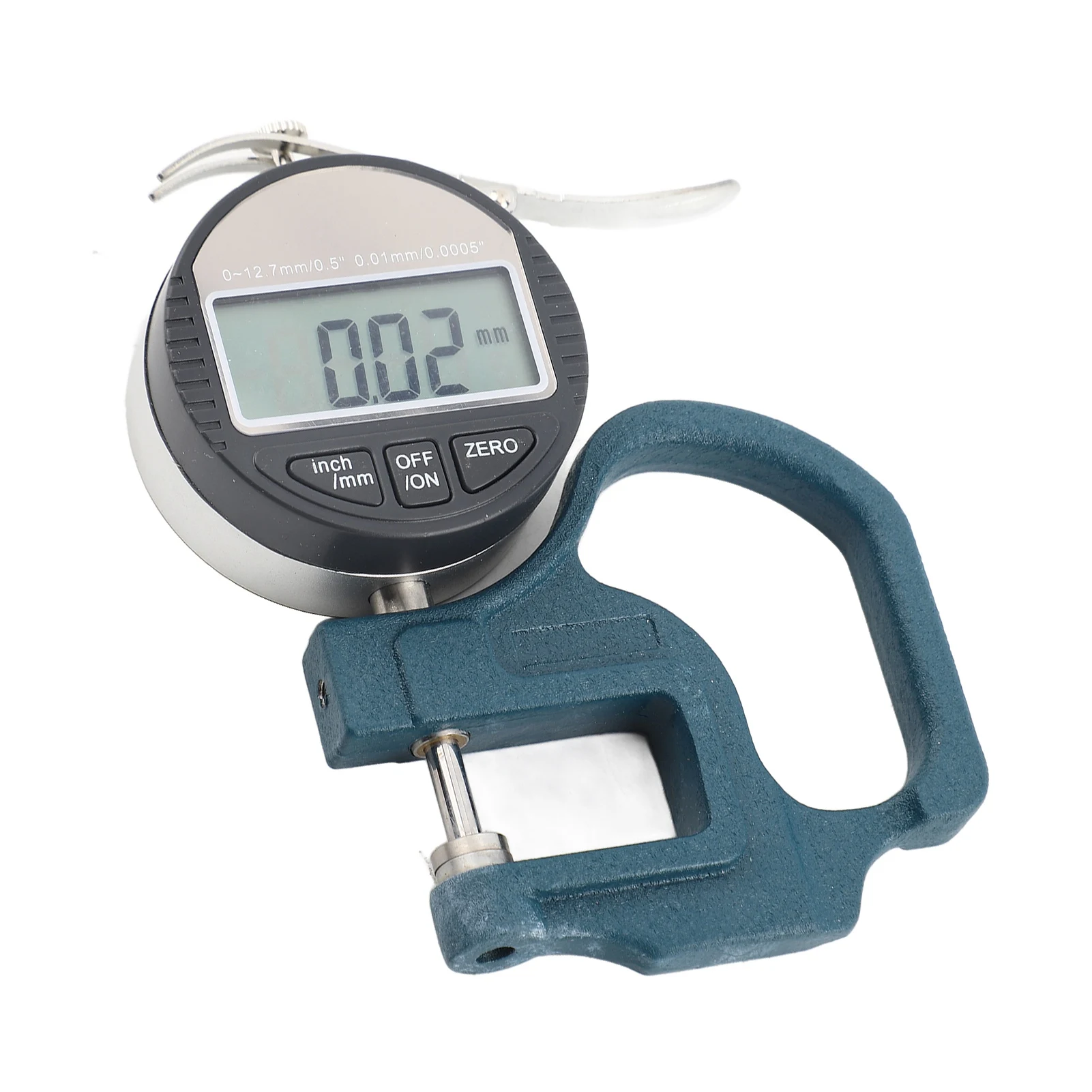 Digital Display Paper Leather Cloth Thickness Gauge Measuring Tool Range 0‑12.7mm 0.01mm Paper Thickness Gauge