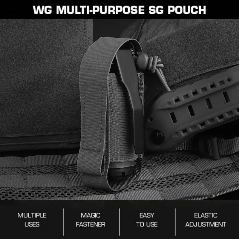 

Multi functional shockwave bag, suitable for outdoor games, film and television props, team activities