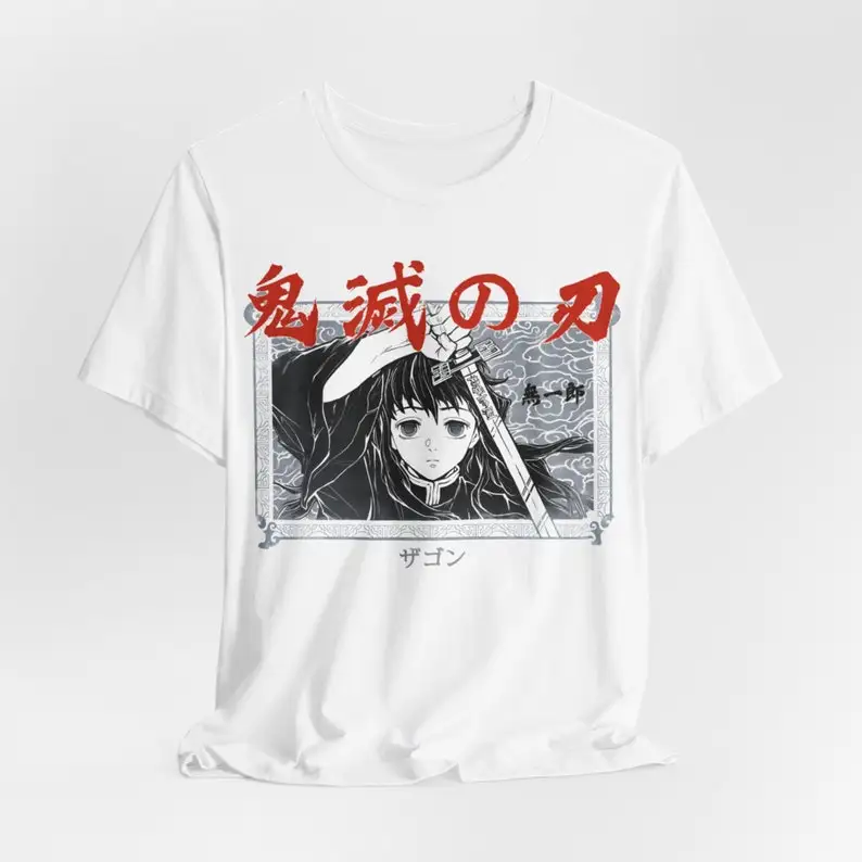 Hashira Muichiro Unisex, Demon Anime Manga Shirt,  Lovers Shirt, Graphic Anime Tee