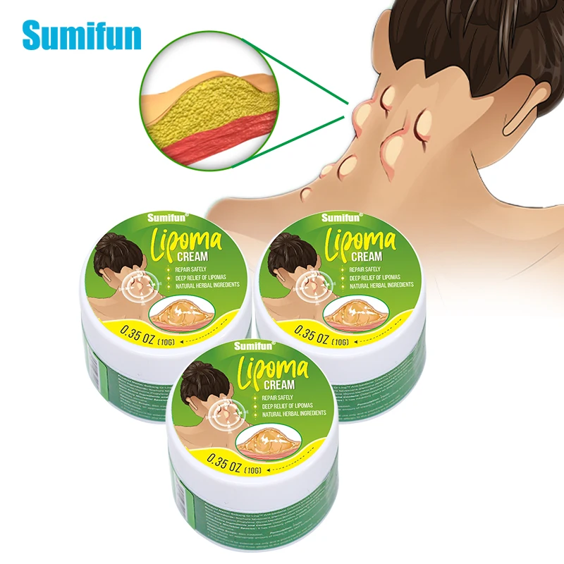 

1/2/3pcs Lipoma Removal Cream Antitumor Remove Fat Lump Ointment Nodular Discomfort Skin Cyst Swelling Pain Relief Herbs Plaster