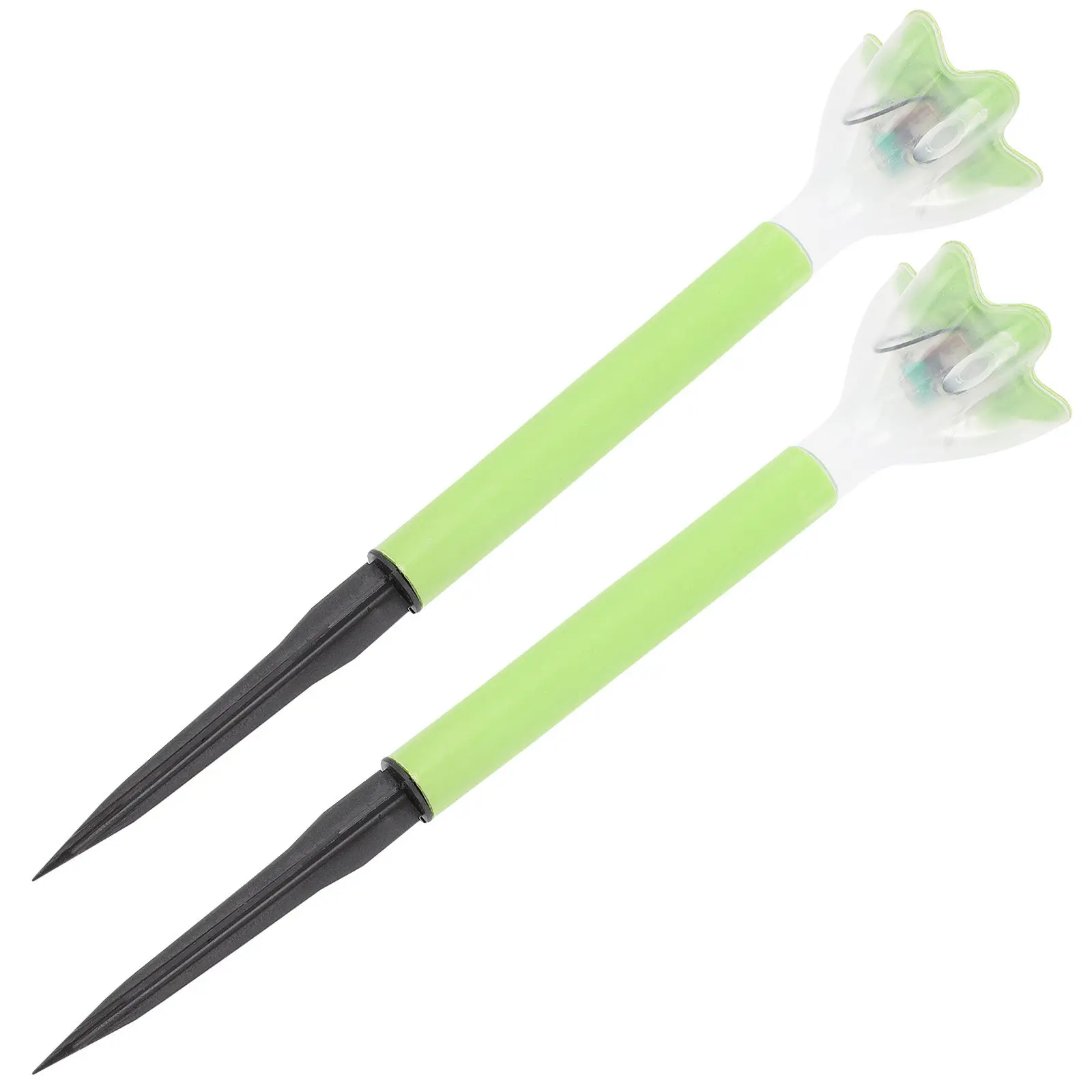 2Pcs Solar Flower Lights Garden Stakes Outdoor Pathway Lights Decorative Solar Powered Outdoor Lighting Garden Stakes Decorative view 4