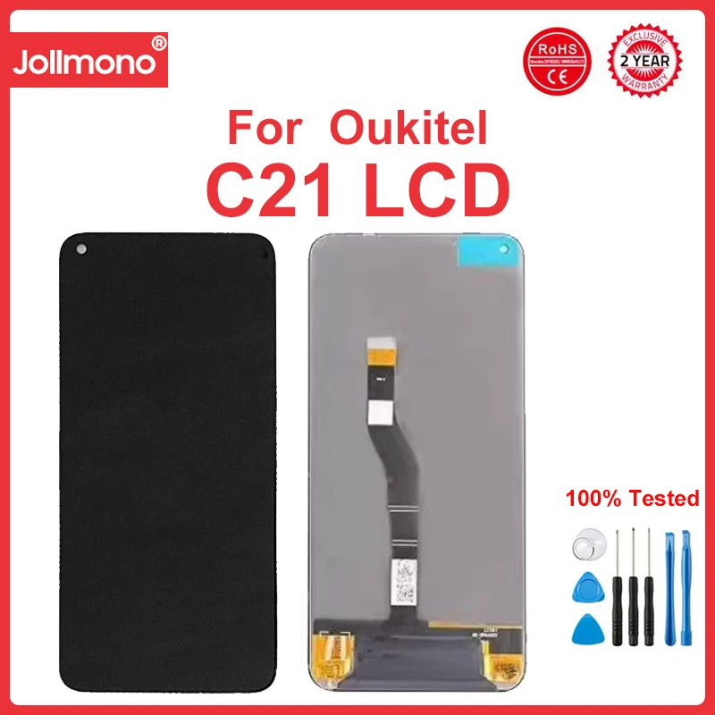 

6.4inch New for OUKITEL C21 LCD Display+Touch Screen Digitizer Assembly LCD+Touch Digitizer For Oukitel C21 LCD Repair