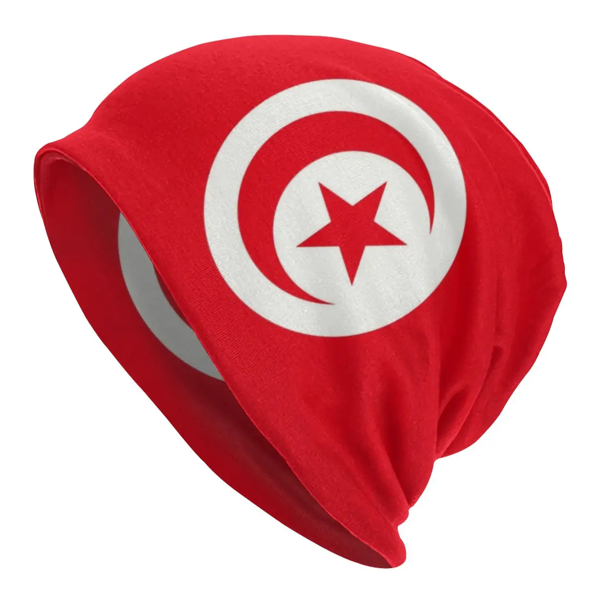 Tunisia Flag Skullies Beanies Hat Hip Hop Winter Warm Men Women Knit Hats Unisex Adult Tunisian Patriot Bonnet Cap