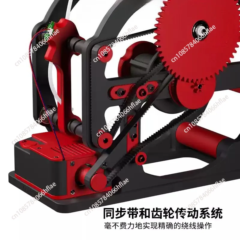 3D Printer Filament Rewinding Machine Electric Wire Coiler Winder, DIY PETG Filament Spool Storage Organizer Tool