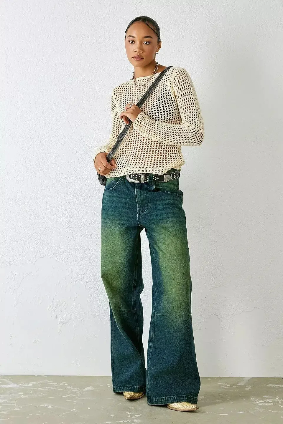 سويتر نسائي بأكمام طويلة ورقبة مستديرة ، بلوزة كاجوال فضفاضة ، مزاجه ، قميص وقاية من الشمس ، انقطاع مثير ، صيف ، جديد ،