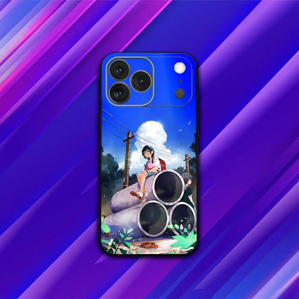 Capa de telefone para iphone 17,16,15,14,13,12,11, pro, max, plus, x,xs, se4, e, mini, macio t- takopis o-original sin preto