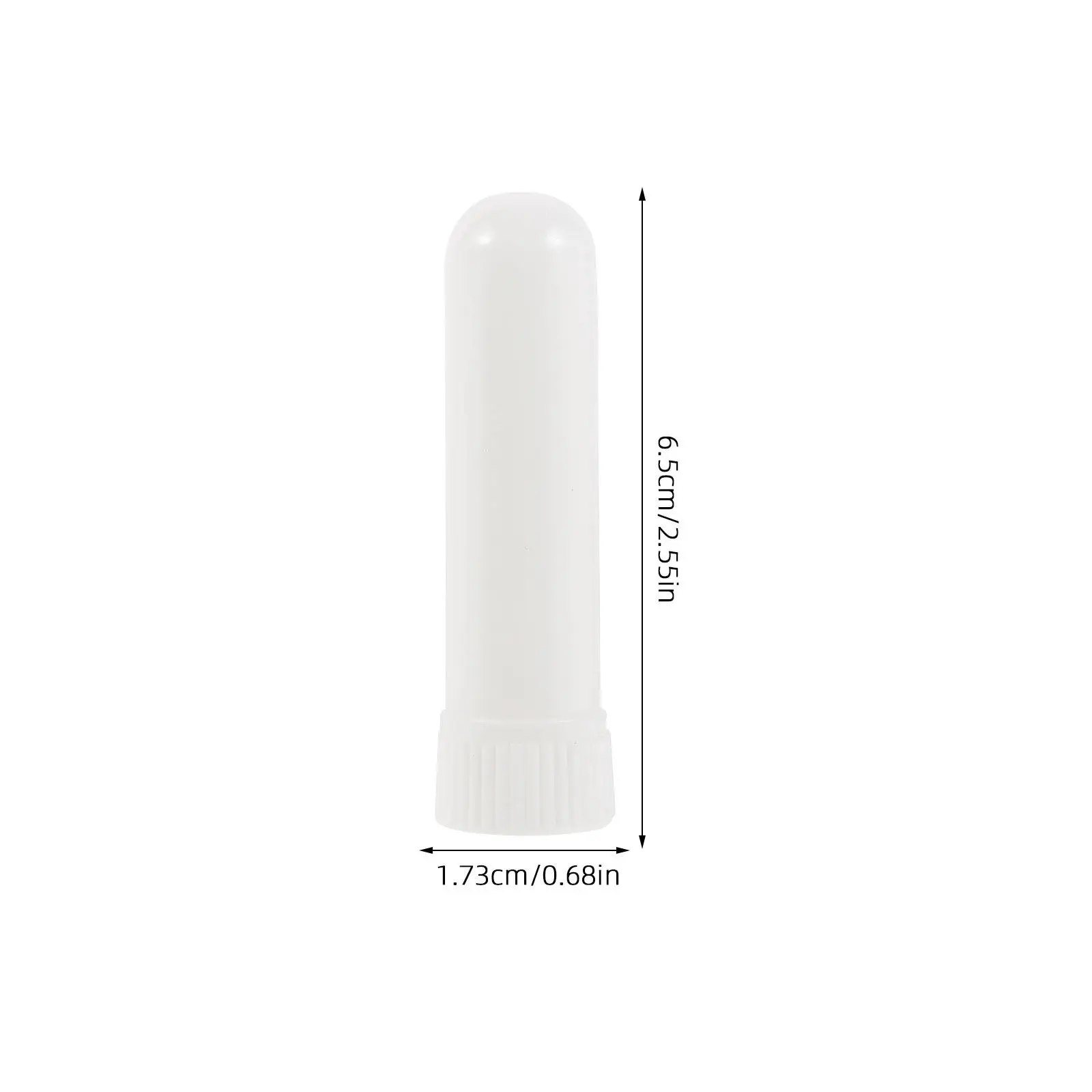 12Pcs Empty Nasal Inhaler Tubes Aroma Essential Oil Inhaler Stick Portable Blank Stick for Aromatherapy Nasal Fragrance Daily