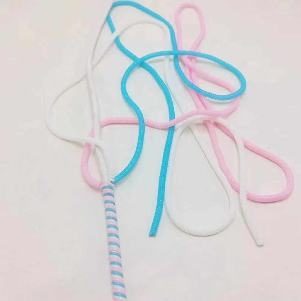 60cm Colors Data Cable Protective Sleeve Spring twine For Iphone Android USB Charging Earphone Case Cover Bobbin Winder