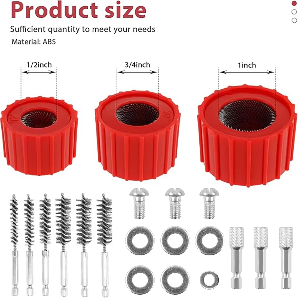 3/9PCS Pipe Cleaning Brushes, 1/2
