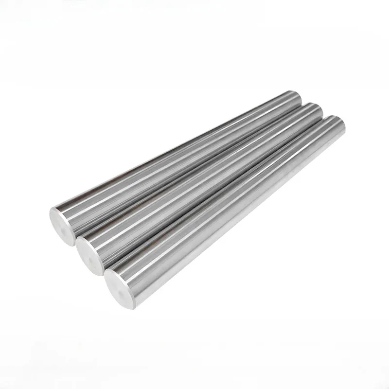 Straight axis hard plated shaft with hard chrome plated rod high-frequency quenching diameter 6 to 60MM linear guide rail