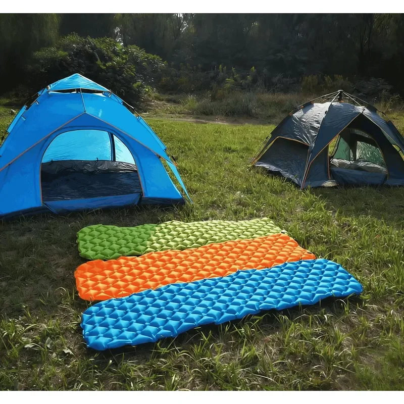 Hot Sale Popular Conforming EVA Ultra-light Inflatable Bed Sleeping Pad Camping Pad Moisture-proof Pad