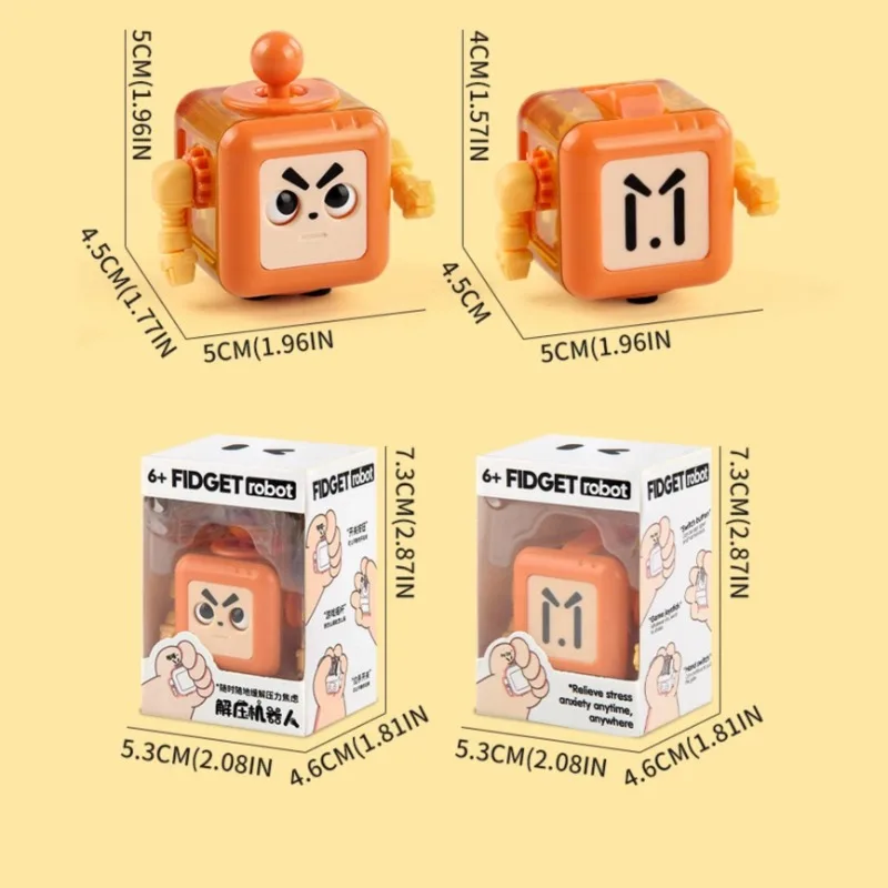 Fidget Speelgoed Anti Stress Kubussen Regenboog Vingertop Infinity Magic Cubo Infinito Vierkant Zintuiglijk Speelgoed Decompressie