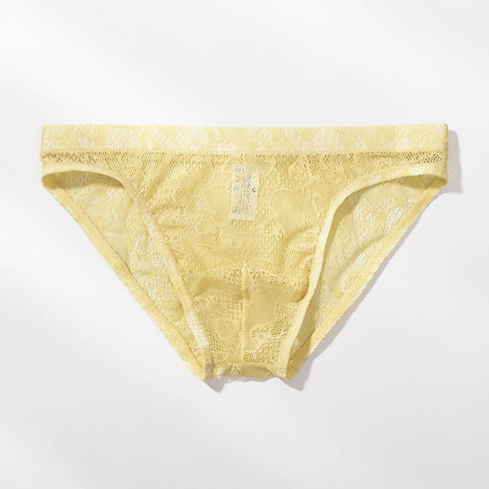 Pouch Underpants Men Lace Underwear Everyday Use Brand New Condition Classic Theme Soft Material Solid Pattern