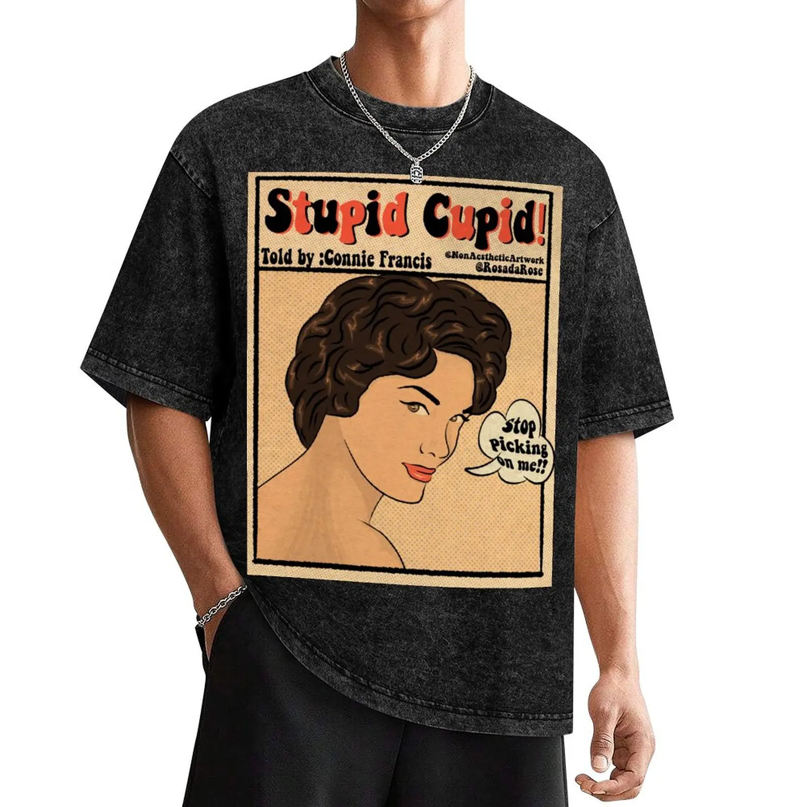 Connie Francis T-Shirt Luxury man custom shirt tees t shirt for men