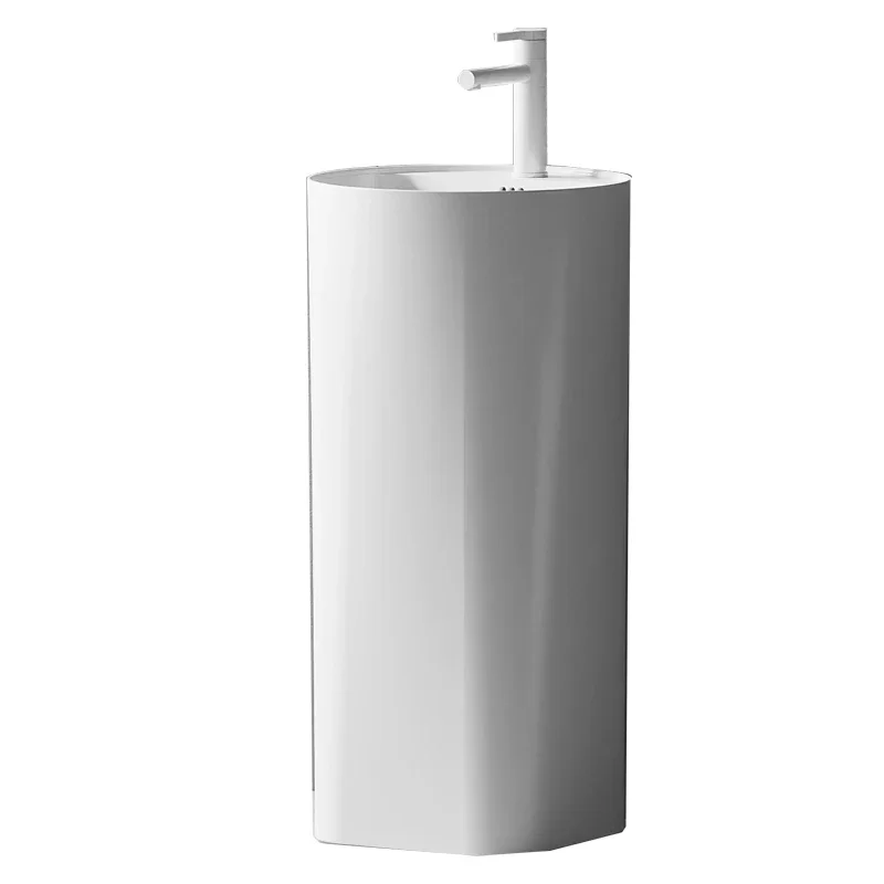 

Column type, ceramic, column basin, integrated floor standing, small household washbasin