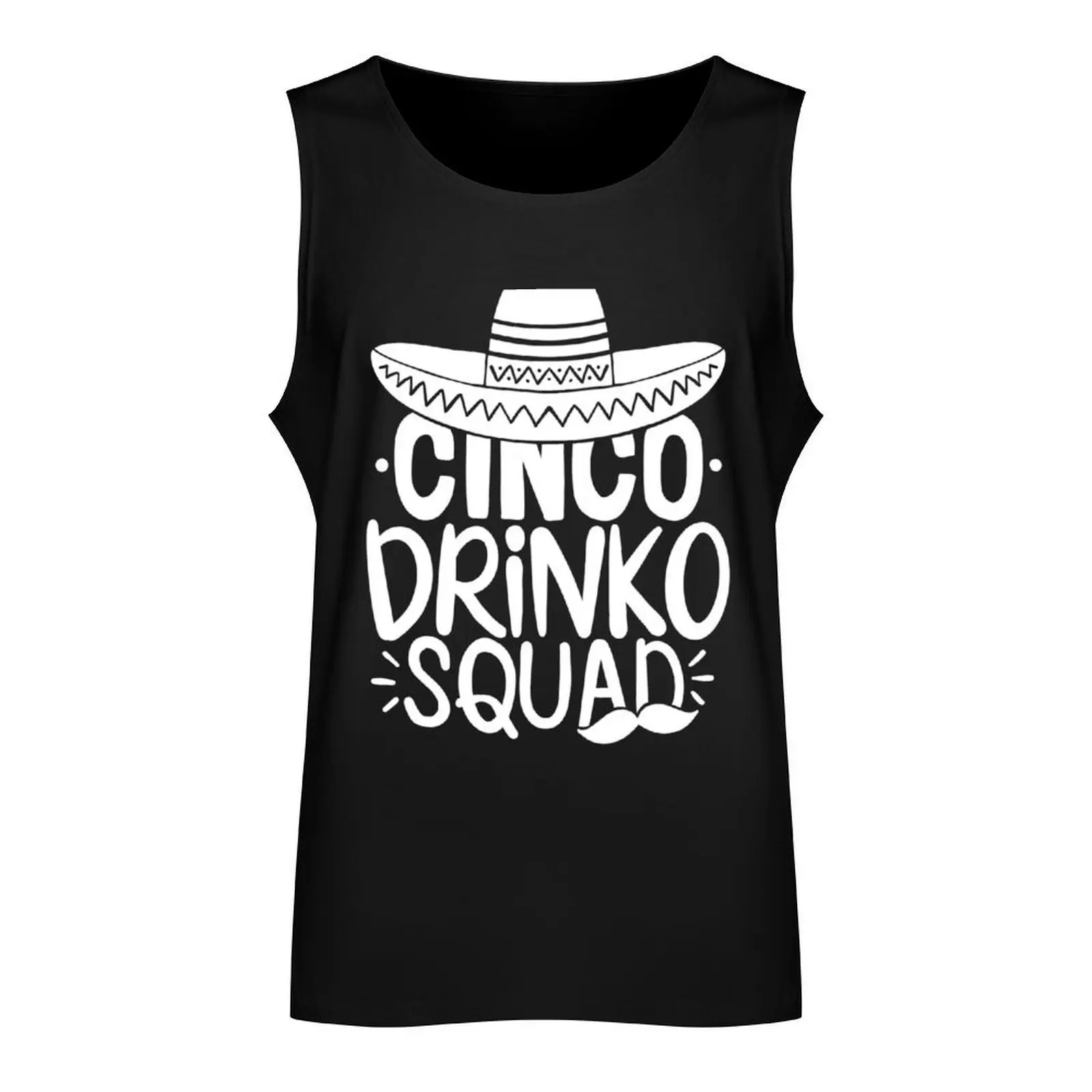 Cinco drinko squad party Mexican fiesta funny cinco de Mayo Tank Top gym clothing T-shirt man Japanese t-shirt