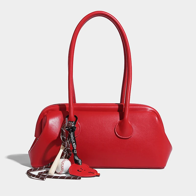 

Underarm Clip Shell Bags For Women Luxury Designer Handbags And Purses 2024 New In PU Fashion Large Capacity Commuting Shoulder