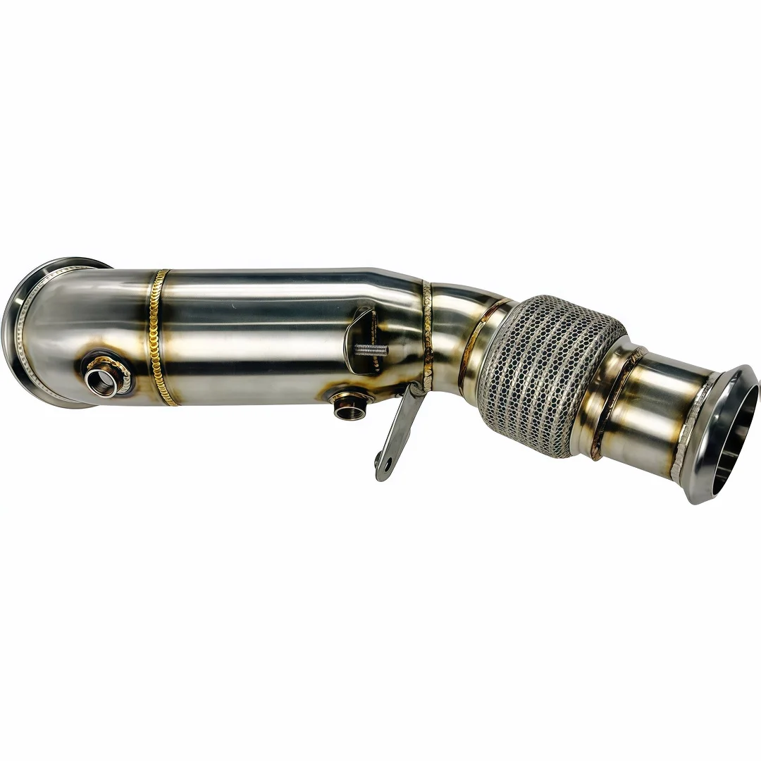 For DEX High Flow Exhaust Downpipe for 2017-2025 bmw B46 G/F Chassis G20 330i G22/G23 430i G30 530i G01 X3 30i Z4 G29 SDrive30i