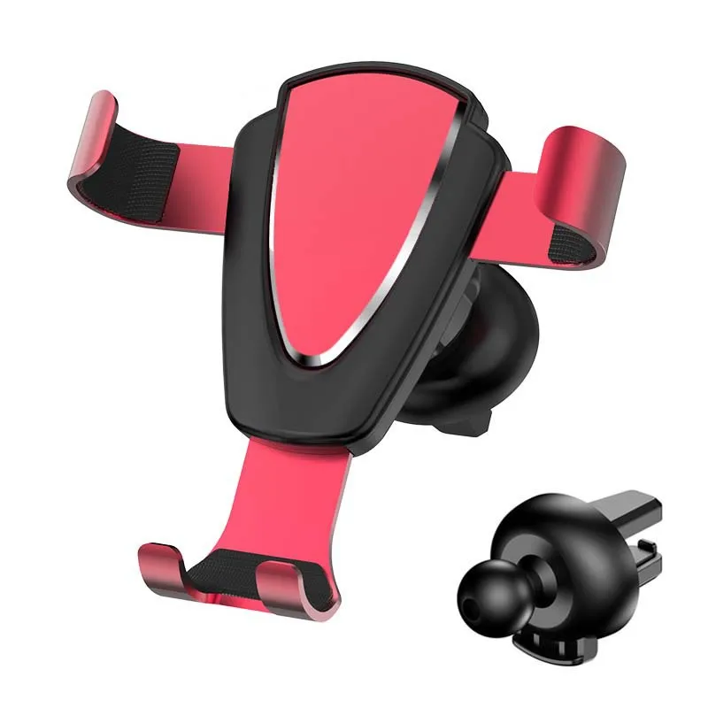 

Universal Gravity Auto Phone Holder Car Air Vent Clip Mount Mobile Smartphone GPS Support For Car Cell Phone For IPhone Samsung