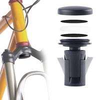 Anti-Theft Bike Mount Bicycle Front Fork Down Tube Bracket for AirTag Case Waterproof Tracker Mount Holder Bike Headset Cap