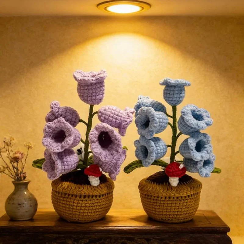 flor-artificial-de-croche-criativa-com-luz-led-lirio-do-vale-tricotado-em-vaso-luminaria-decorativa-para-casa-e-mesa-lampada-de-ambiente