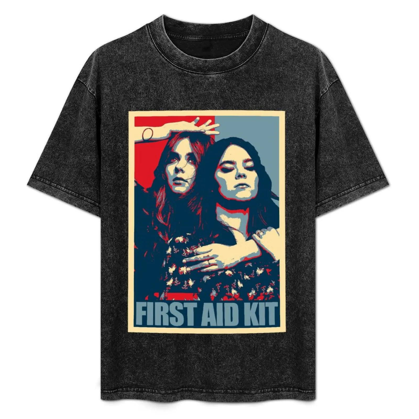 First Aid Kit T-Shirt anime clothes Aesthetic clothing sports fans vintage graphic tee T-shirt men