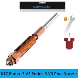 Creality Quick-Swap Nozzle for K1 Max K1C Ender-3 V3/Ender 3 V3 Plus Hardened Steel Nozzle Upgraded High-Speed Printing