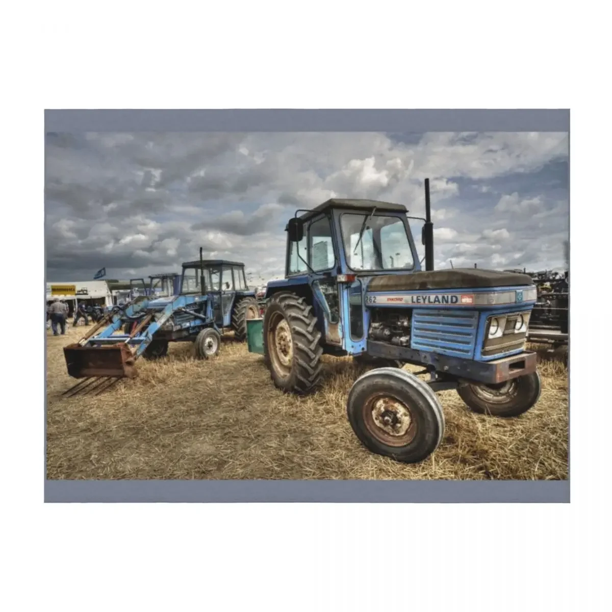 

Leyland Tractors Throw Blanket For Baby for winter Thermal Comforter Blankets