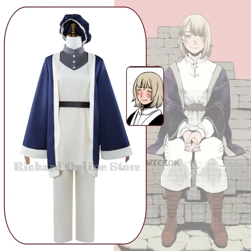 Falin Touden Anime Caricature Delicious in Dungeon Cosplay Costume Clothes Wig Uniform Cosplay Falin Touden Halloween Party