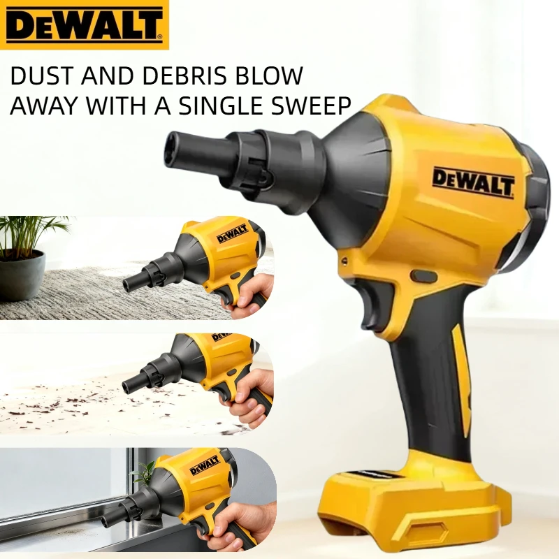 

Dewalt Cordless Air Blower Brushless Dusting Machine Electric Dust Blower Inflator Handheld Fan For Dewalt 20V Battery