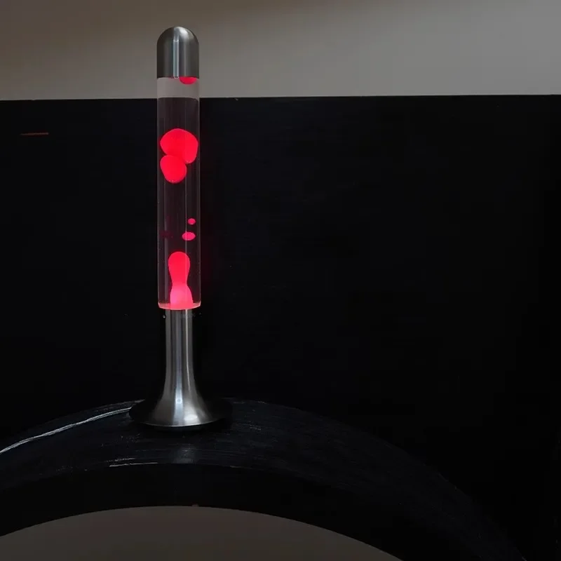 Classic Retro Lava Lamp Liquid Motion Effect Creative Design Decorative Lighting for Living Room Bedroom Office Desk Lamp