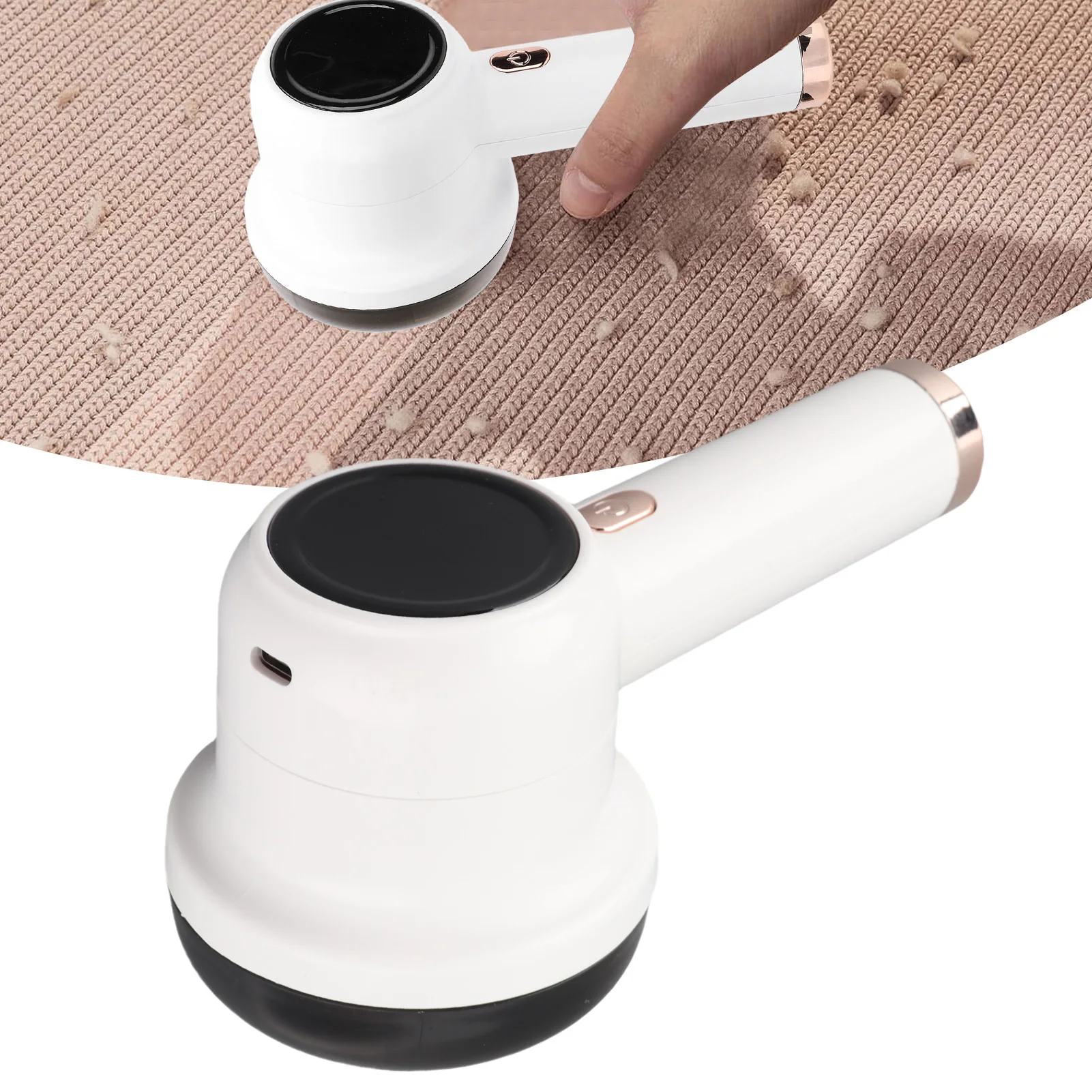 مزيل الوبر الكهربائي 8 واط 3 جير USB قابل لإعادة الشحن منخفض الضوضاء أداة تشذيب الوبر سترة Defuzzer مع عرض البطارية