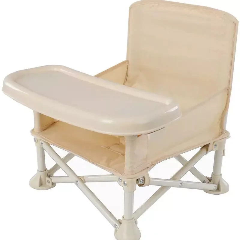 Portable Baby Chair for Indoor and Outdoor Travel Booster Seat with Removable Dining Tray