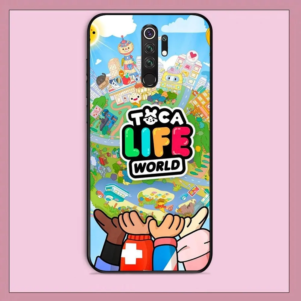 Toca Boca Toca Life World Phone Case For Redmi Note 4 X 5 A 6 7 8 T 9 9S 10 11 11S 11Epro Poco M3 pro