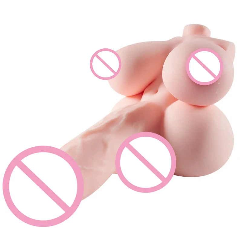 5.5kg Futa Lucy Hentai Fantasy Sex Doll Big Penis Futanari Torso Sex Doll Hentai Figure Adult Toy Pussy Sexy Toys for Men