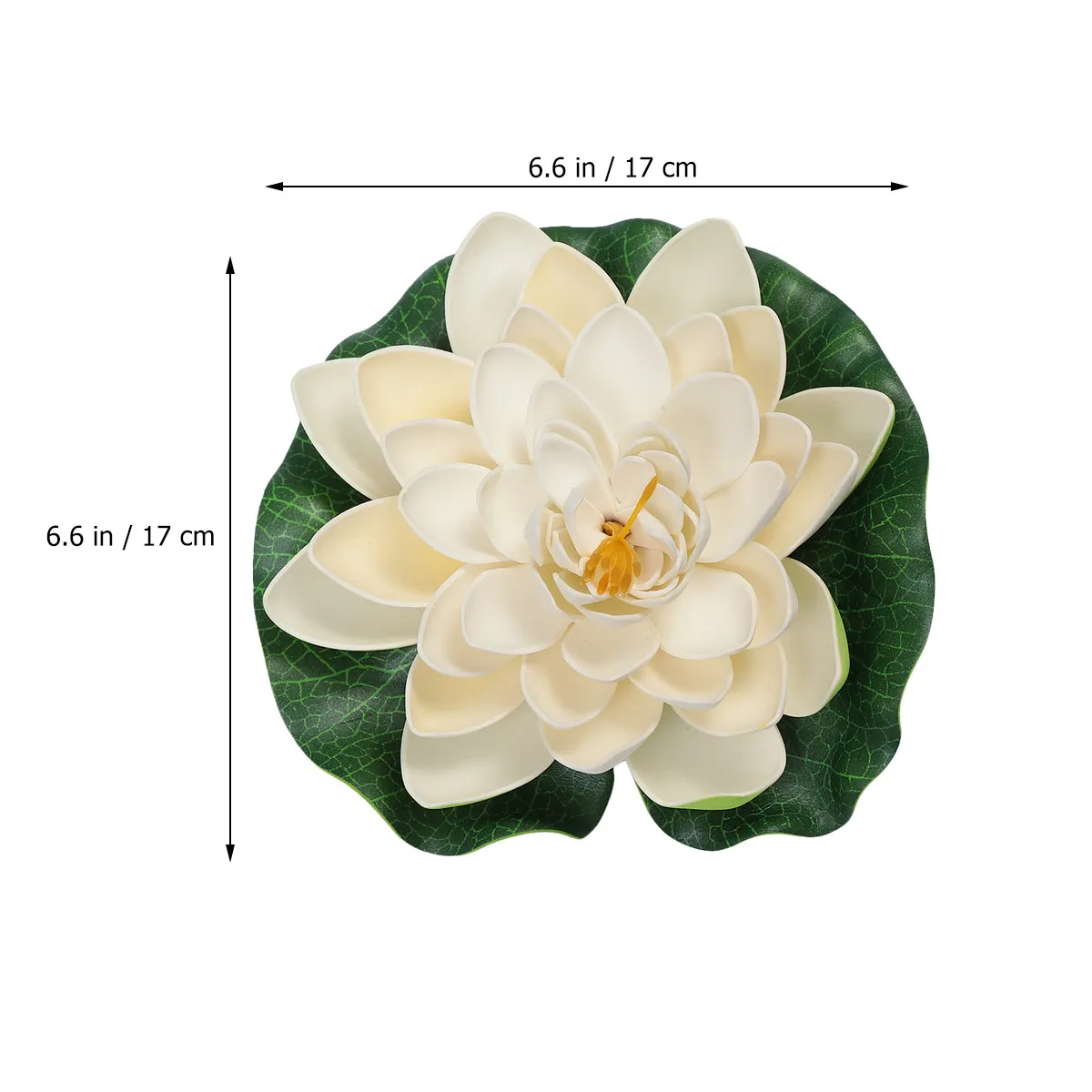 10Pcs Vivid Floating Lotus Decor Set Eco Friendly No Water Needed Artificial Plants for Pond Fish Tank Patio Garden Party Water - view 3