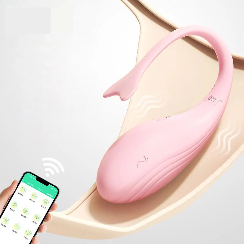 Mainan seks Vibrator telur bergetar untuk wanita, celana dalam wanita kendali jarak jauh aplikasi Dildo Bluetooth G Spot, nirkabel untuk dewasa