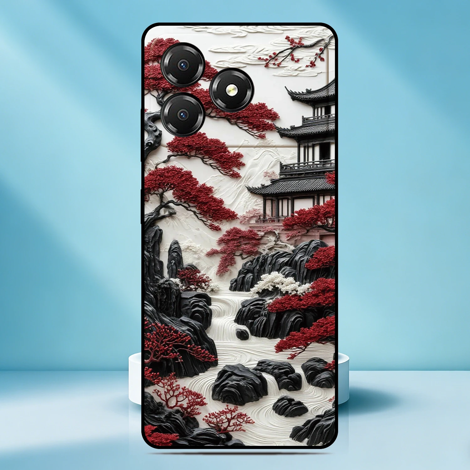 Pretty Landscape Phone Case For ASUS Zenfone 10 9 8 Flip 5z ROG Phone 2 3 5 5s 6 7 Pro ZS630KL ZS661KS Custom Image Back Cover - view 4