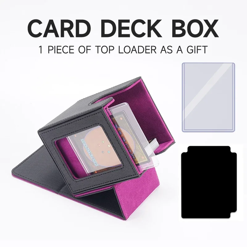 Card Deck Storage Box Commander Card Carrying Organiser Case Trading 3