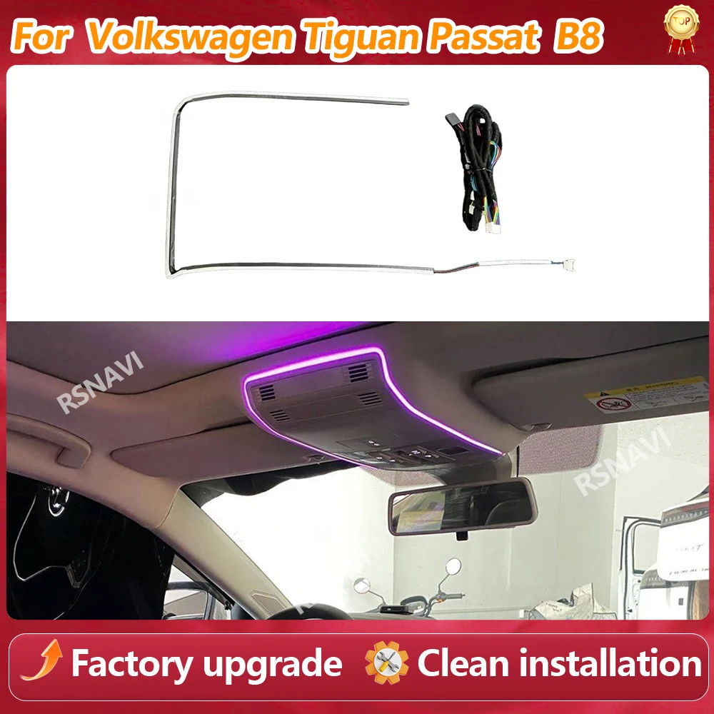 Reading light Ambient Light forVolkswagen Tiguan 2017+ Passat B8 2019+, For Passat Interior Lighting Upgrade Up