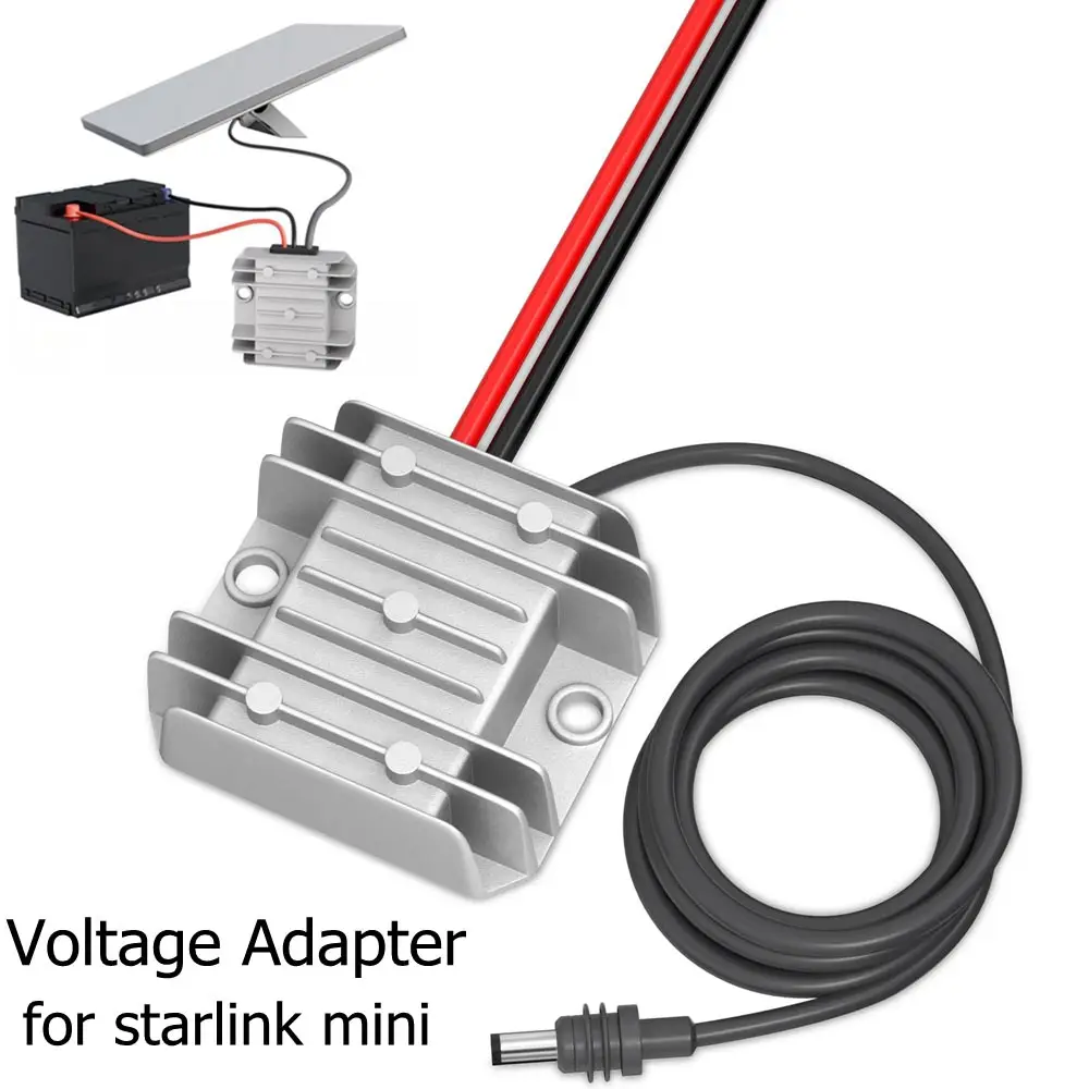For Starlink Mini Step Up Power Cable10V-28V to 30V 3.5A Cord Converter Power Supply Conversion Kit DC Male Plug for Truck RV